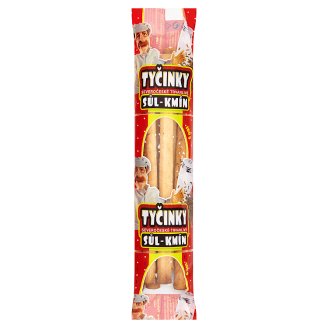 Tyčinky severočeské trvanlivé sůl-kmín 100g