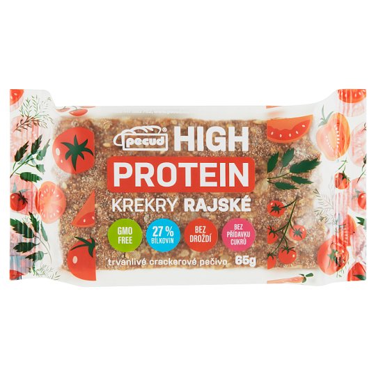 Pecud Hight Protein krekry rajské 65g