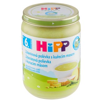 HiPP Bio zeleninová polévka s kuřecím masem 190g