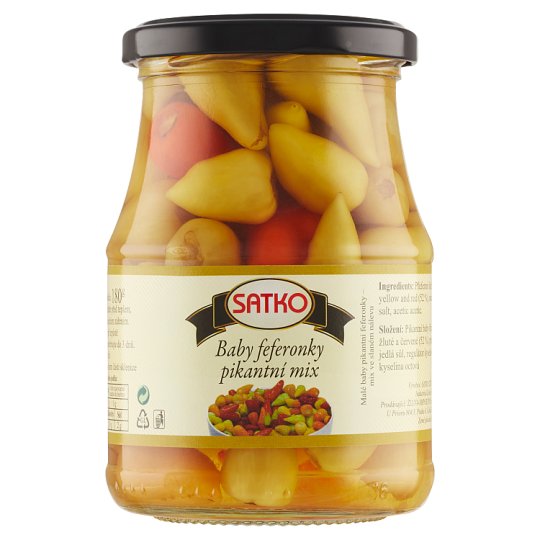 Satko Baby feferonky pikantní mix 330g