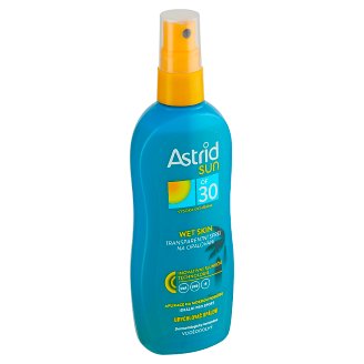 Astrid Sun Wet Skin transparentní sprej na opalování OF 30 150ml