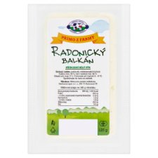 Mlékárna Radonice Radonic Balkan Cheese 125g