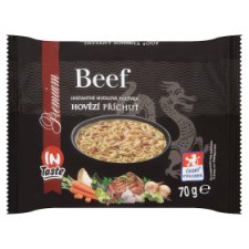 InTaste Premium Instant Beef Noodle Soup 70g