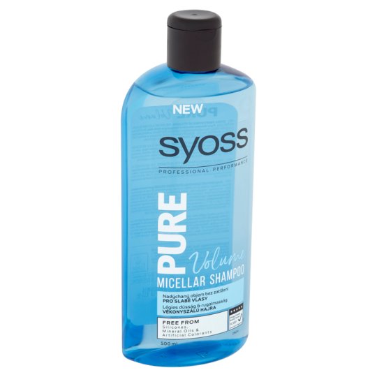 Syoss Pure Volume micelární šampon 500ml