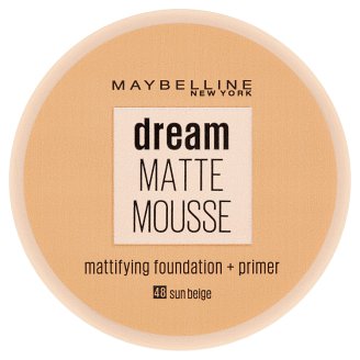 Maybelline New York Dream Matte Mousse matující make-up v lehké pěně SPF 15 48 Sun Beige 18ml