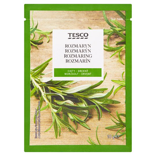 Tesco Rozmarýn drcený 10g