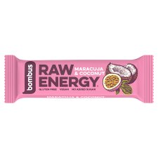 bombus Raw Energy Maracuja & coconut 50g