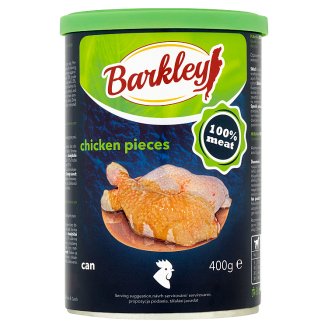 Barkley Kousky kuřete masová konzerva pro psy 400g