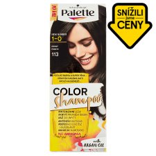 Schwarzkopf Palette Color Shampoo Hair Color Black 1-0 (113)