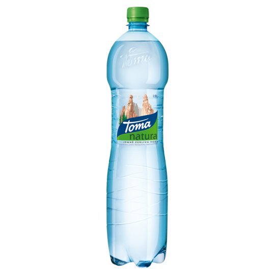 Toma Natura Jemně perlivá pramenitá voda 1,5l