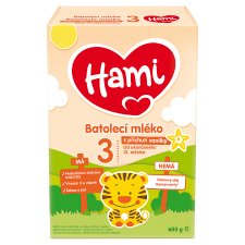Hami 3 Toddler Milk with Vanilla Flavour from the End of the 12th Month 600g