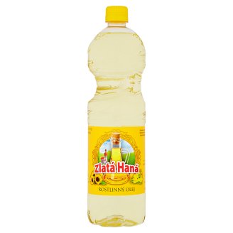 Zlatá Haná rostlinný olej 1l