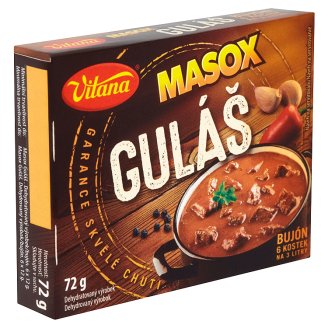 Vitana Masox guláš bujón 6 x 12g