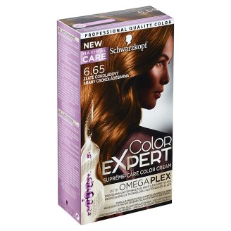 Schwarzkopf Color Expert barva na vlasy Zlatě Čokoládový 6.65