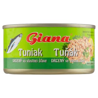 Giana Tuňák drcený ve vlastní šťávě 185g