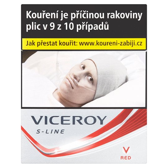 Viceroy S-Line Red cigarety s filtrem 40 ks