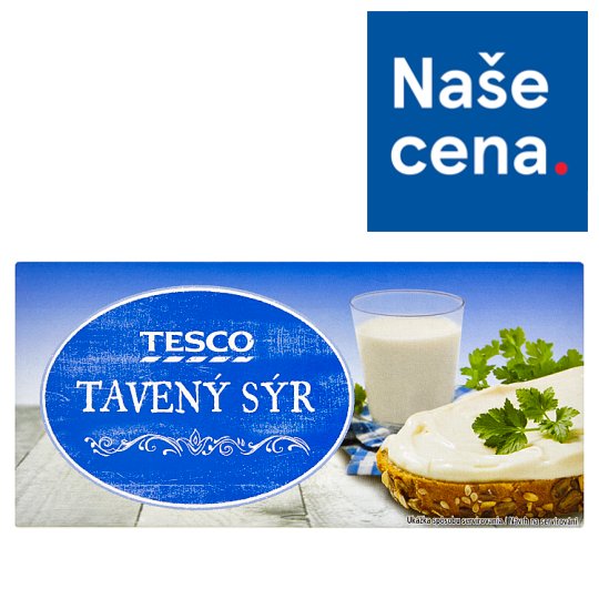 Tesco Tavený sýr 3 ks 150g
