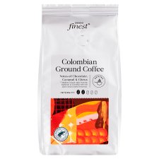 Tesco Finest Colombian pražená mletá káva 227g