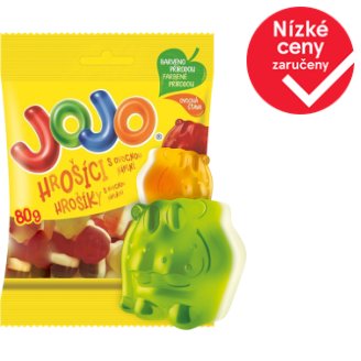 JOJO Hrošíci s ovocnou náplní 80g