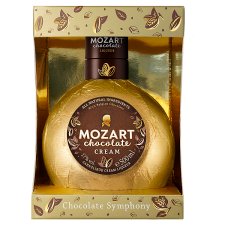 Mozart Chocolate Gold Cream liqueur 17% v dárkové krabičce 500ml 