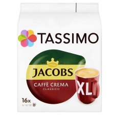 TASSIMO CAFFE CREMA XL Capsules 8 pcs