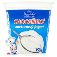 Choceňská Mlékárna Choceňský smetanový jogurt bílý 150g
