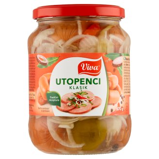 Viva Carne Utopenci ve sladkokyselém nálevu 670g
