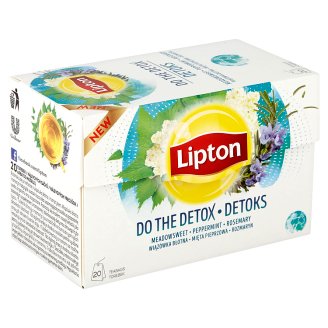 Lipton Bylinný aromatizovaný čaj Do the detox 20 sáčků