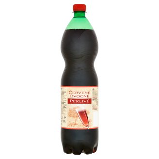 Červené ovocné perlivé víno 1,5l