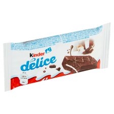 Kinder Delice Soft Pastry with Cocoa and Milk Filling 39g