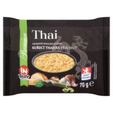 InTaste Premium Instantní nudlová polévka kuřecí thajská příchuť 70g