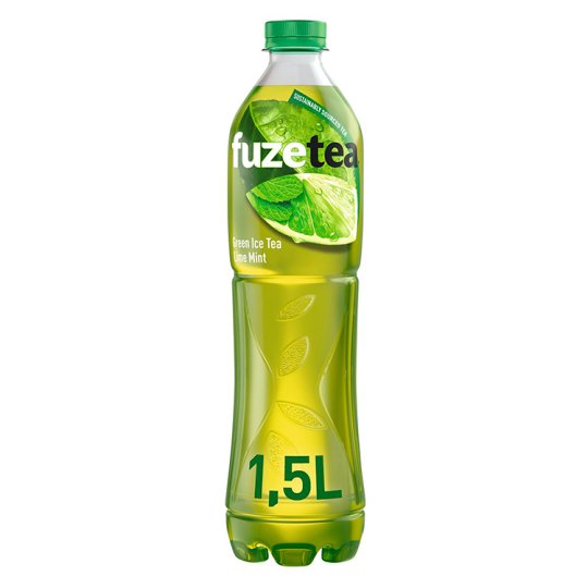 FuzeTea Lime Mint zelený ledový čaj 1,5l