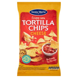Santa Maria Tortilla chips sýrové 185g