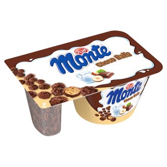 Zott Monte Mléčný dezert čokoládový s lískovými oříšky různé příchutě 125g