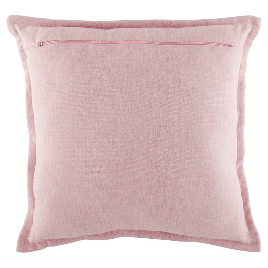 Tesco Soft Cushion Pink Tesco Groceries