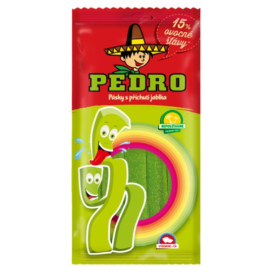 Pedro Jablkové pásky 85g