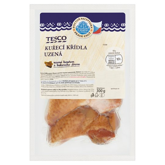 Tesco Kuřecí křídla uzená 300g