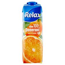 Relax Juice 100% Orange 1L