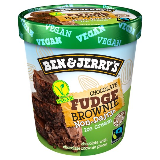 Ben & Jerry´s Non Dairy Chocolate Fudge Brownie zmrzlina v kelímku 500ml
