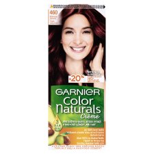 Garnier Color Naturals permanentní barva na vlasy 460 rubínově červená, 60 +40 +12 ml