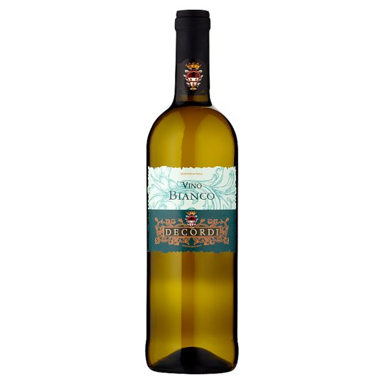 Decordi Vino Bianco suché bílé víno 750ml