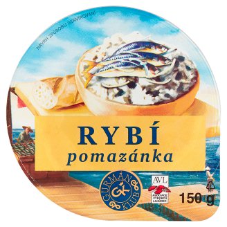 Gurmán Klub Bread & Dip Pomazánka rybí 150g