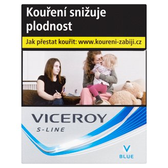Viceroy S-Line Blue cigarety s filtrem 40 ks
