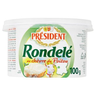Président Rondelé Čerstvý kozí sýr 125g