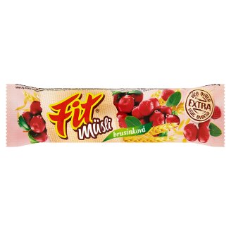 Fit Müsli Tyčinka s brusinkami 30g