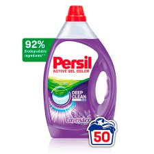 Persil Deep Clean Plus Active Gel Color Lavender Laundry Detergent 50 Washes 2.5L