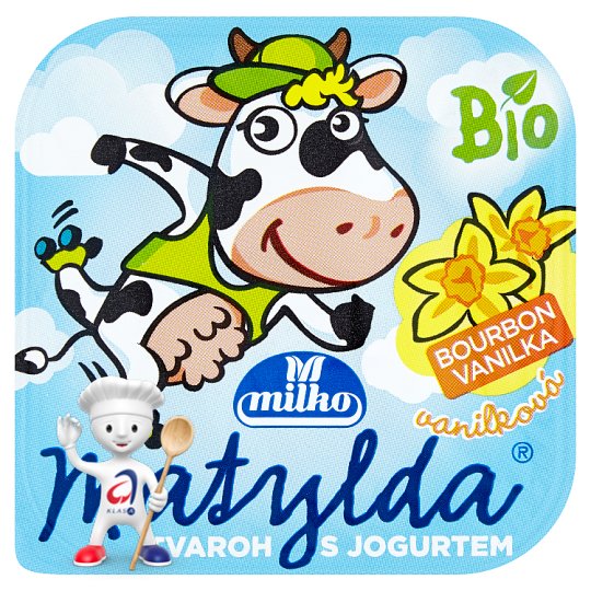 Milko Matylda Dezert s bio tvarohem a bio jogurtem 100g