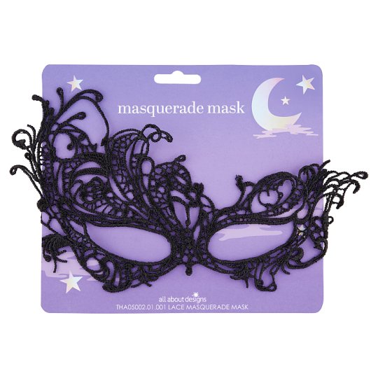 Black Lace Mask Tesco Groceries