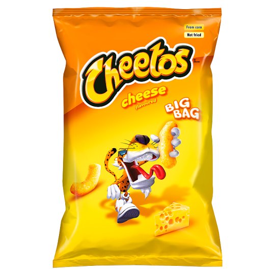 Cheetos Kukuřičný výrobek s příchutí sýra 85g