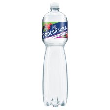 Poděbradka Lightly Carbonated Mineral Water with Forest Berries Flavour 1.5L